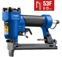 ЗУБР 53F-13, пневматический степлер для скоб 20Ga, тип 53F (6-13 мм), Профессионал (31934)