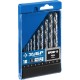 ЗУБР ПРОФ-А, 10 шт, (1-10 мм), сталь Р6М5, класс А, набор сверл по металлу, Профессионал (29625-H10)