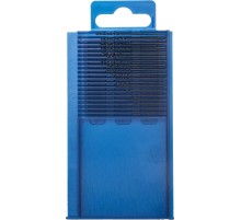 ЗУБР 20 шт, (0.33-1.0 мм), сталь Р6М5, для печатных плат, набор сверл по металлу (4-29625-H20-P)