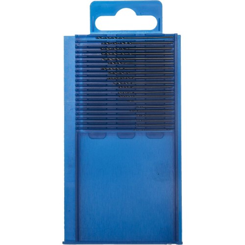 ЗУБР 20 шт, (0.33-1.0 мм), сталь Р6М5, для печатных плат, набор сверл по металлу (4-29625-H20-P)