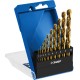 ЗУБР ТИТАН, 10 шт, (1-10 мм), сталь Р6М5, класс А, титановое покрытие, набор сверл по металлу, Профессионал (29615-H10)