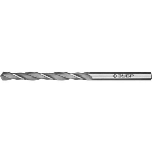 ЗУБР ПРОФ-В, 4.7 х 80 мм, сталь Р6М5, класс В, сверло по металлу, Профессионал (29621-4.7)