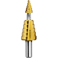 ЗУБР 4-22 мм, 10 ступеней, покрытие NiT, сверло ступенчатое составное (29673-4-22)