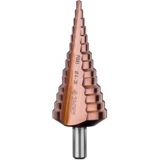 ЗУБР Кобальт, 4-39 мм, 14 ступеней, сталь Р6М5, кобальтовое покрытие, ступенчатое сверло, Профессионал (29672-4-39-14)