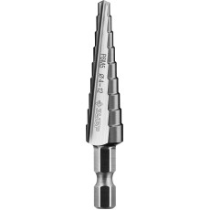 ЗУБР 4-12 мм, 9 ступеней, сталь Р6М5, ступенчатое сверло, Профессионал (29670-4-12-9)