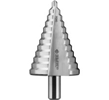 ЗУБР 6-52 мм, 12 ступеней, сталь Р6М5, ступенчатое сверло, Профессионал (29670-6-52)