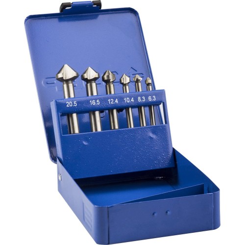 ЗУБР 6 шт, (М3-М10), набор зенкеров, Профессионал (29730-H6)