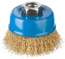 ЗУБР 60 мм, проволока 0.3 мм, чашечная щетка-крацовка для УШМ, Профессионал (3526-060)