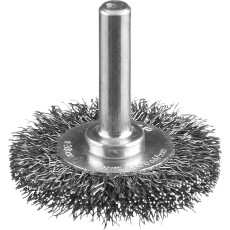 ЗУБР 38 мм, витая, стальная проволока 0.3 мм, щетка дисковая для дрели, Профессионал (35198-038)