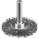 ЗУБР 38 мм, витая, стальная проволока 0.3 мм, щетка дисковая для дрели, Профессионал (35198-038)