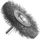 ЗУБР 38 мм, витая, стальная проволока 0.3 мм, щетка дисковая для дрели, Профессионал (35198-038)