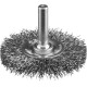 ЗУБР 50 мм, витая, стальная проволока 0.3 мм, щетка дисковая для дрели, Профессионал (35198-050)