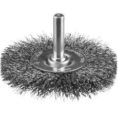 ЗУБР 63 мм, витая, стальная проволока 0.3 мм, щетка дисковая для дрели, Профессионал (35198-063)
