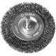 ЗУБР 75 мм, витая, стальная проволока 0.3 мм, щетка дисковая для дрели, Профессионал (35198-075)