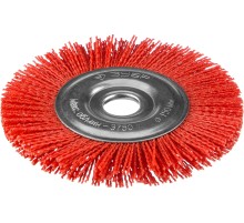 ЗУБР 150 мм, нейлоновая проволока, щетка дисковая для УШМ, Профессионал (35160-150)