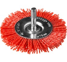 ЗУБР 75 мм, нейлоновая проволока, щетка дисковая для дрели, Профессионал (35161-075)