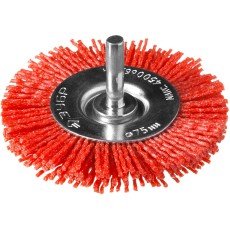 ЗУБР 75 мм, нейлоновая проволока, щетка дисковая для дрели, Профессионал (35161-075)