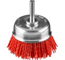 ЗУБР 63 мм, нейлоновая проволока, чашечная щетка для дрели, Профессионал (35165-063)