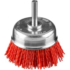ЗУБР 63 мм, нейлоновая проволока, чашечная щетка для дрели, Профессионал (35165-063)