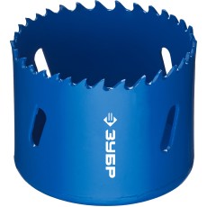 ЗУБР 57 мм, сталь Р6М5, биметаллическая коронка (29531-057)