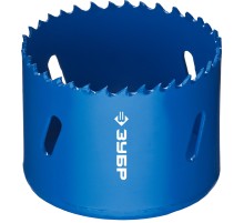 ЗУБР 60 мм, сталь Р6М5, биметаллическая коронка (29531-060)