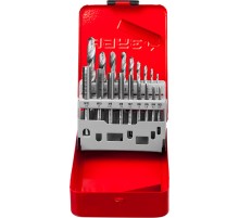 ЗУБР 18 предм., метчики 9ХС, сверла Р6М5, набор резьбонарезной, (28115-H18)