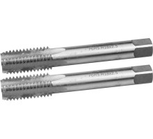 ЗУБР М18 x 2.5 мм, сталь Р6М5, комплект машинно-ручных метчиков (4-28007-18-2.5-H2)