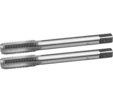 ЗУБР М8 x 1.0 мм, сталь 9ХС, комплект ручных метчиков (4-28006-08-1.0-H2)