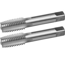 ЗУБР М16 x 2.0 мм, сталь 9ХС, комплект ручных метчиков (4-28006-16-2.0-H2)