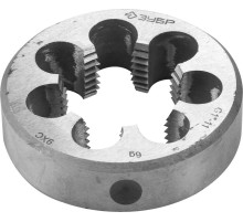 ЗУБР G 1″, сталь 9ХС, плашка круглая ручная (4-28032-1)