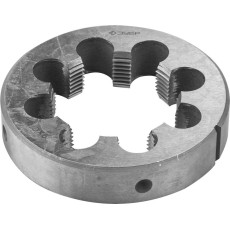 ЗУБР G 3/4″, сталь 9ХС, плашка круглая ручная (4-28032-3/4)