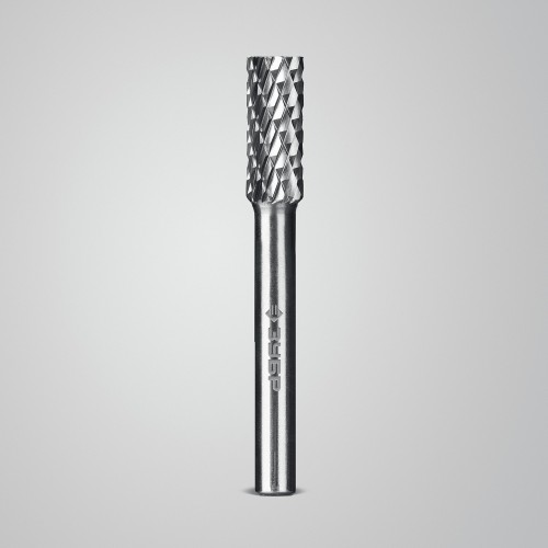 ЗУБР 8х20 мм, тип А (цилиндр с гладким торцом), хв-к 6 мм, твердосплавная борфреза, ПРОФЕССИОНАЛ (28800-8-20)