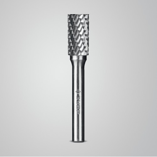 ЗУБР 10х20 мм, тив B (цилиндр с торцевыми зубьями), хв-к 6 мм, твердосплавная борфреза, ПРОФЕССИОНАЛ (28801-10-20)