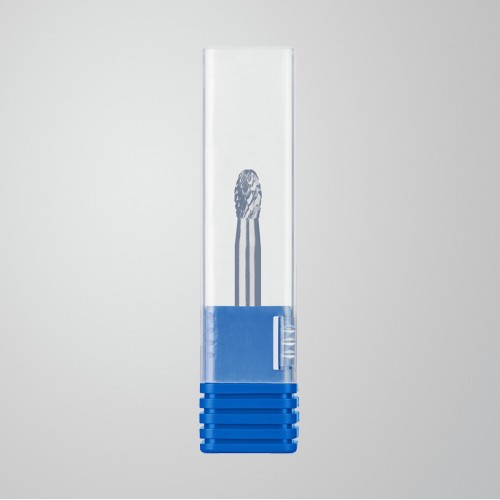 ЗУБР 6х10 мм, тип E (овал, радиус 2.5 мм), хв-к 6 мм, твердосплавная борфреза, ПРОФЕССИОНАЛ (28804-6-10)