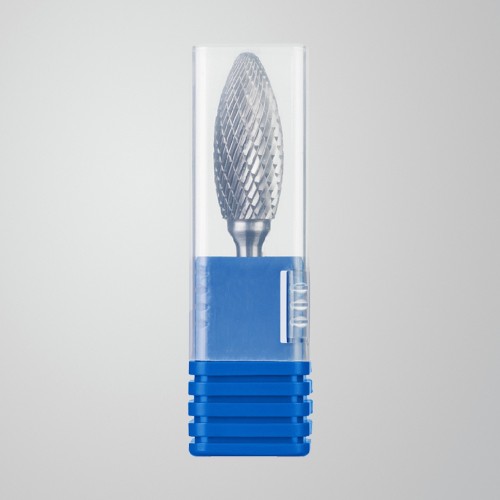 ЗУБР 16х36 мм, тип H (пламя, радиус 2.5 мм), хв-к 6 мм, твердосплавная борфреза, ПРОФЕССИОНАЛ (28807-16-36)