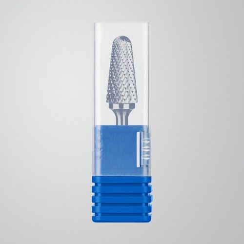 ЗУБР 16х33 мм, тип L (конус с закругленным углом 28°, радиус 4.5 мм, ), хв-к 6 мм, твердосплавная борфреза, ПРОФЕССИОНАЛ (28810-16-33)