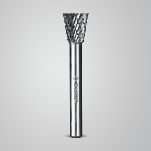 ЗУБР 12х13 мм, тип N (обратный конус, угол 30°), хв-к 6 мм, твердосплавная борфреза, ПРОФЕССИОНАЛ (28812-12-13)