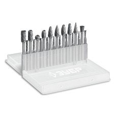 ЗУБР 20 шт набор борфрез твердосплавных, хв-к 3 мм, ПРОФЕССИОНАЛ (28816-H20)