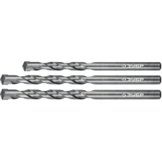 ЗУБР 3 шт: d 6-8-10 мм, набор сверл по бетону (2922-H3)