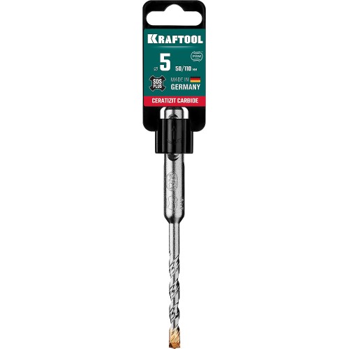 KRAFTOOL Cerazit Carbide, 5 х 110 мм, SDS-plus бур (29320-110-05)
