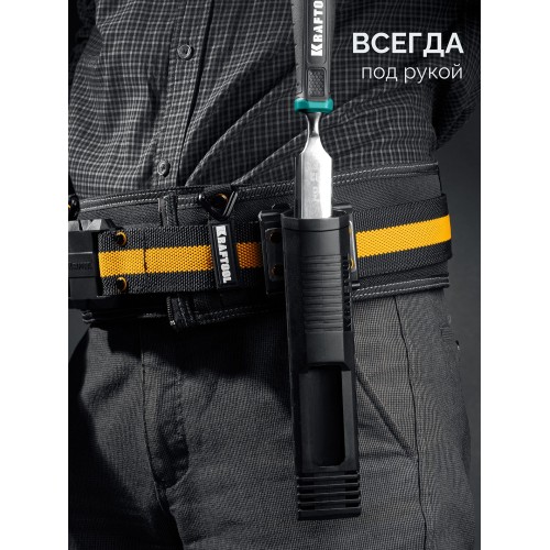 KRAFTOOL GRAND стамеска-долото с двухкомпонентной рукояткой, 16 мм