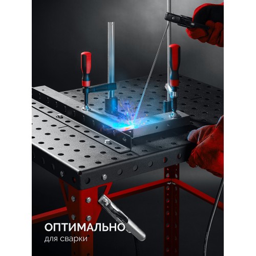 ЗУБР СБС 800-600 мм, сталь 4мм, комплект оснастки, сборочно-сварочный стол (32900)