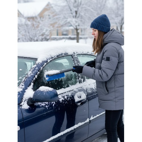 ЗУБР щетка от снега автомобильная со скребком, 625 мм, Профессионал (61064-061)