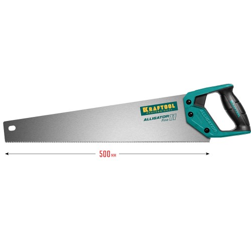 KRAFTOOL Alligator Fine 11, 500 мм, ножовка для точного реза (15203-50)