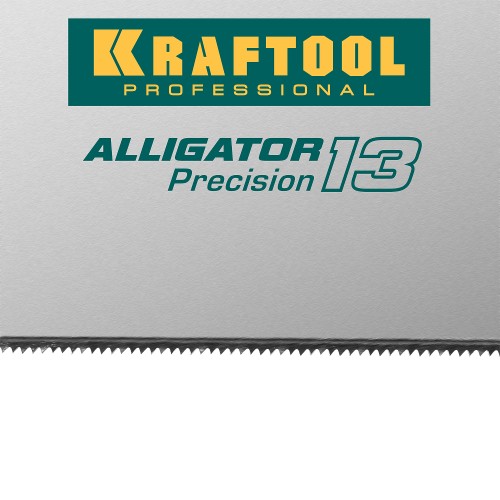 KRAFTOOL Alligator Precision 13, 500 мм, ножовка для точного реза (15225-50)
