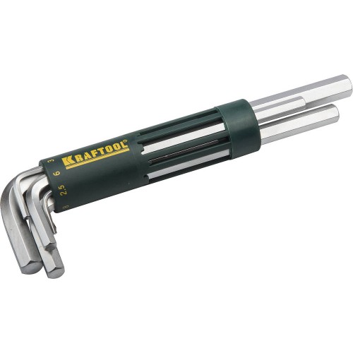 KRAFTOOL 8 шт, набор длинных имбусовых ключей (27430-2)