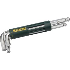 KRAFTOOL 8 шт, набор длинных имбусовых ключей (27431-2)