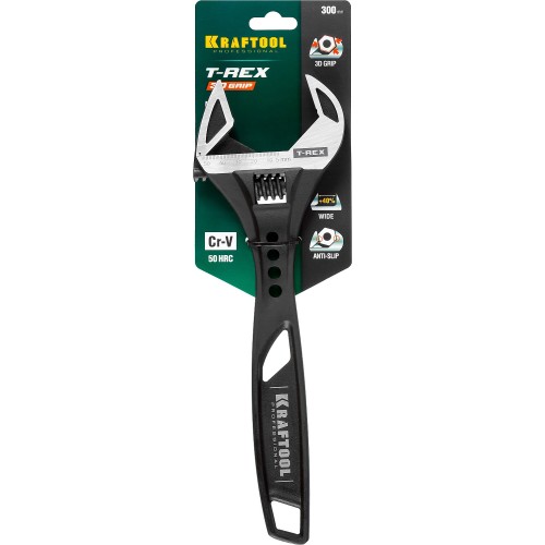 KRAFTOOL T-REX, 300/53 мм, силовой разводной ключ (27254-30)