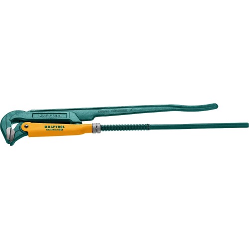 KRAFTOOL PANZER-90, №5, 4″, 745 мм, трубный ключ с прямыми губками (2734-40)