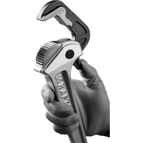 KRAFTOOL MASTERGRIP, 1.5″, 18 - 51 мм, 330 мм, быстрозажимной трубный ключ (27365-14)